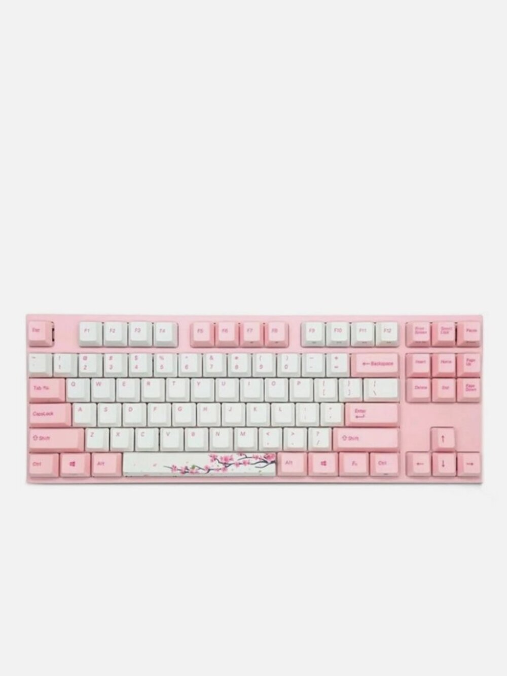 Varmilo MA87M Sakura EC Switches Edition White\Pink (Sakura/cherry blossom theme